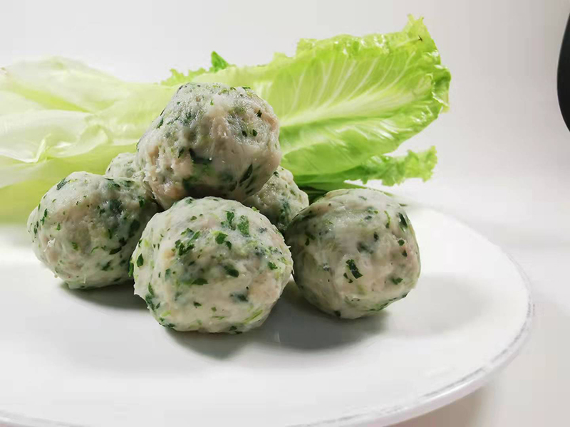 香菜猪肉丸